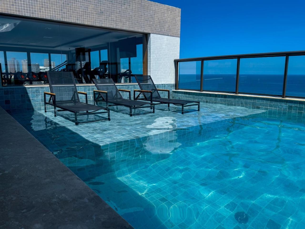 250mts Da I Piscina Com Vista Panoramica Em Rooftop I Academia I Office I Wifi 100mbps * Salvador